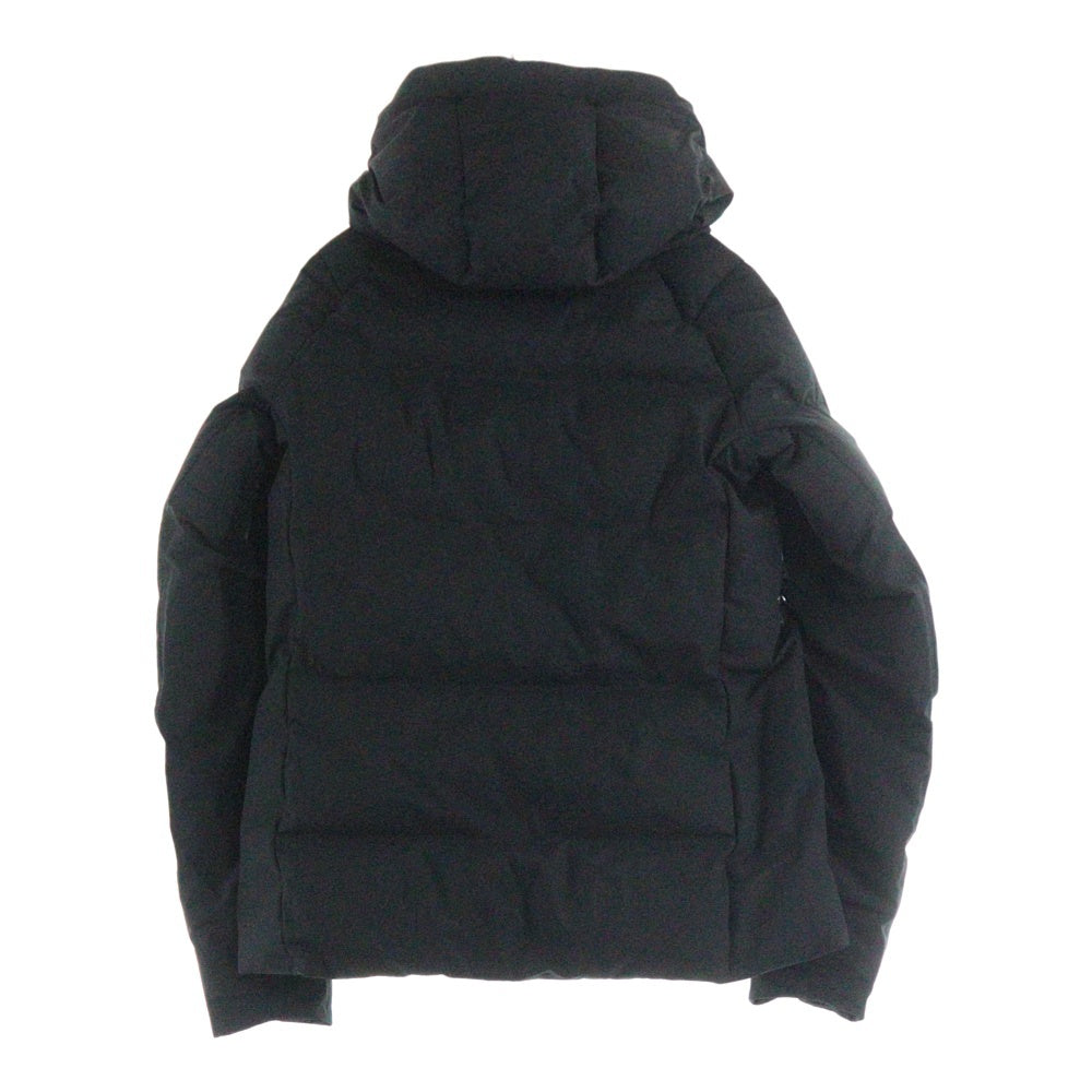 DESCENTE(デサント) ALLTERRAIN オルテライン 水沢ダウン フーデッド ジャケット ブラック DAWUGK40UX