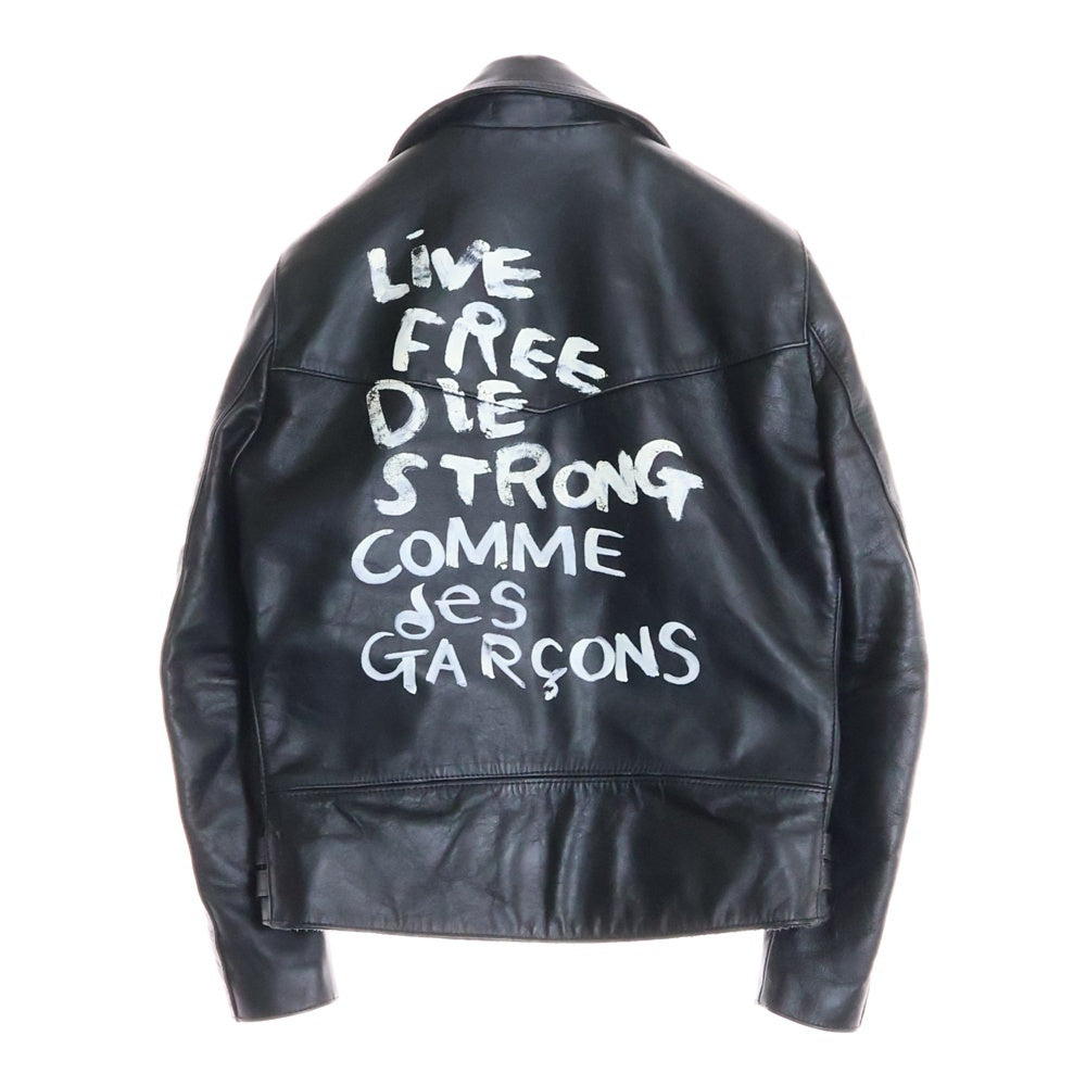 コムデギャルソン×ルイスレザー ライトニング AD2023 希少サイズ42 Lewis Leathers(ルイスレザー) AD2023 × COMME des GARCONS