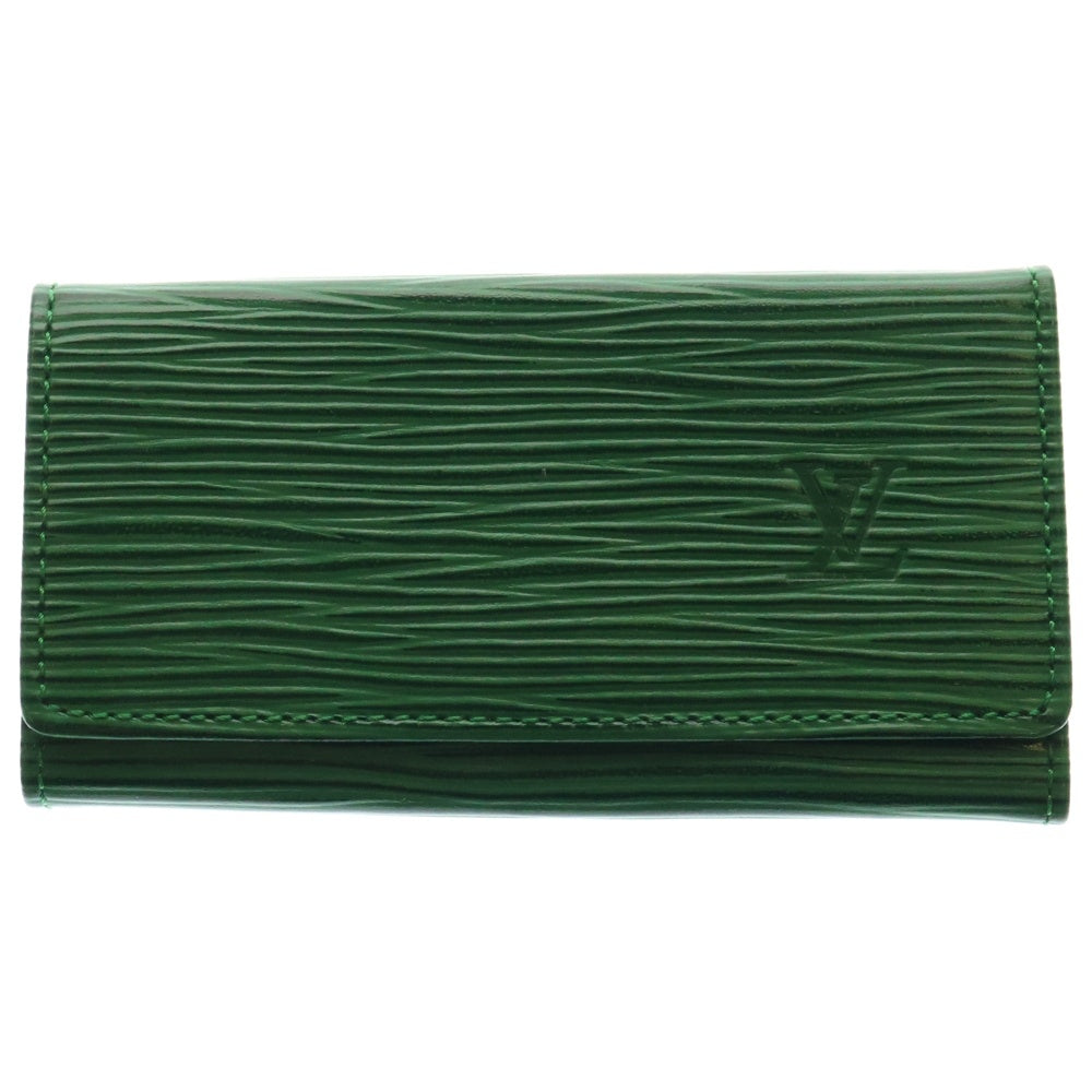 LOUIS VUITTON(ルイヴィトン) ミュルティクレ4 エピ レザー 4連キーケース グリーン M63824 LO0951
