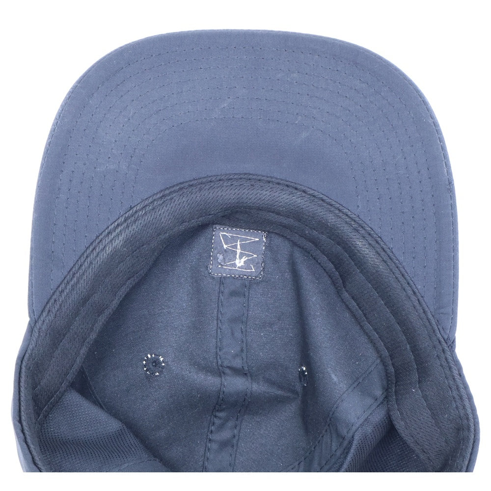 NO BRAND(ノーブランド) KICKS/HI キックスハイ フロントロゴ 6パネルキャップ 帽子 ブラック