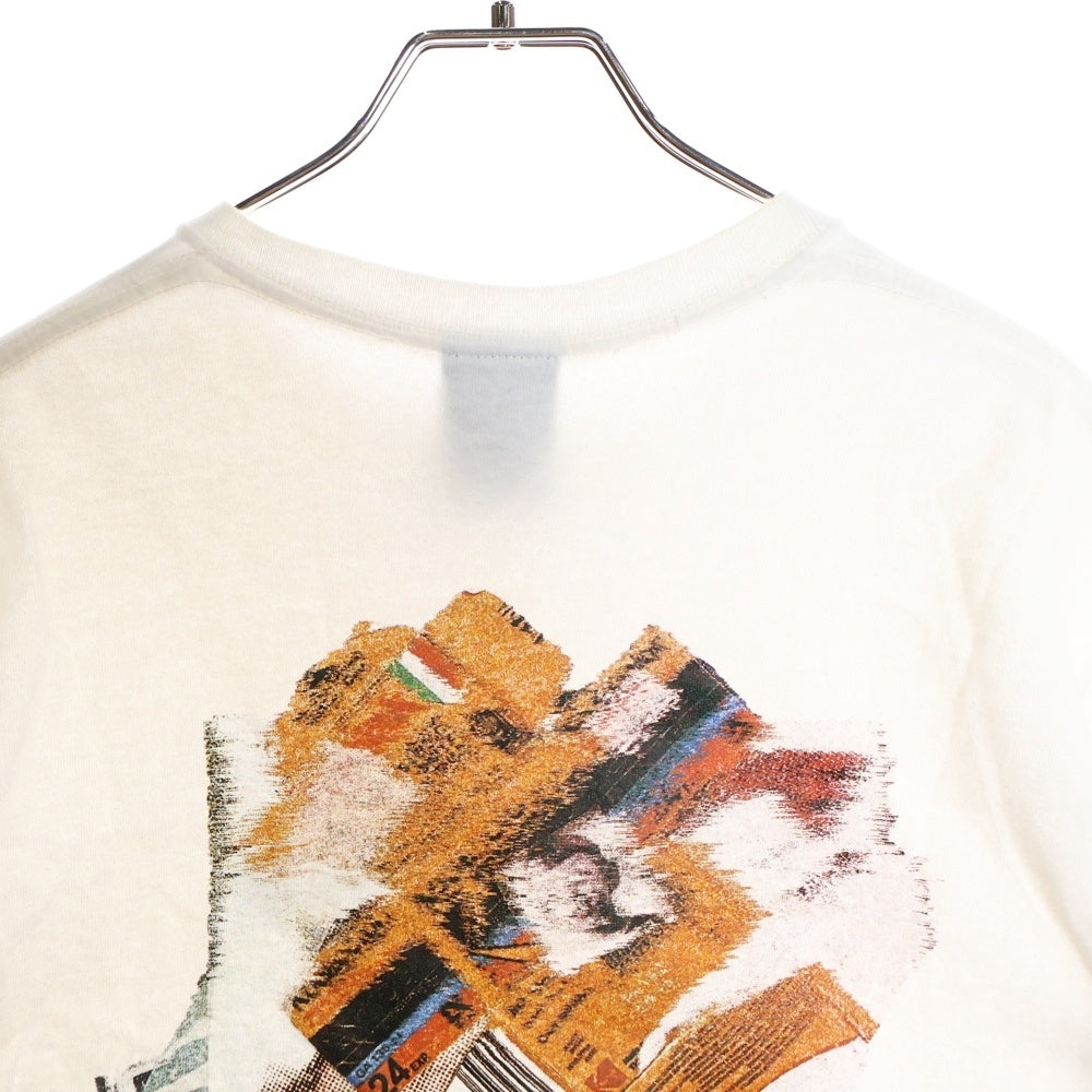 HUF(ハフ) 両面プリント クルーネック 半袖Tシャツ カットソー ホワイト