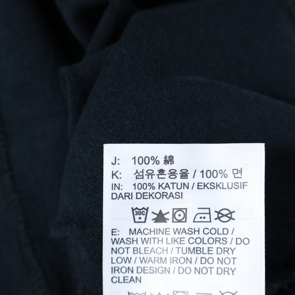 UNDEFEATED(アンディフィーテッド) ×JORDAN S/S Tee ジョーダン フロントプリント クルーネック 半袖Tシャツ カットソー ブラック DX6029-010