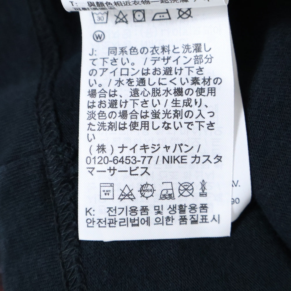 UNDEFEATED(アンディフィーテッド) ×JORDAN S/S Tee ジョーダン フロントプリント クルーネック 半袖Tシャツ カットソー ブラック DX6029-010