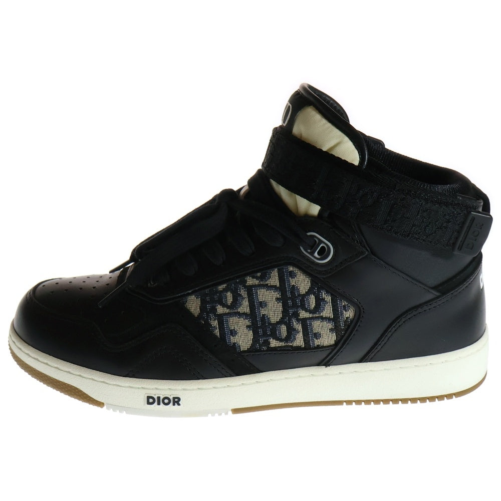 DIOR(ディオール) B27 MID-TOP オブリーク ミッドトップ ハイカットスニーカー ブラック 3SH132ZIR