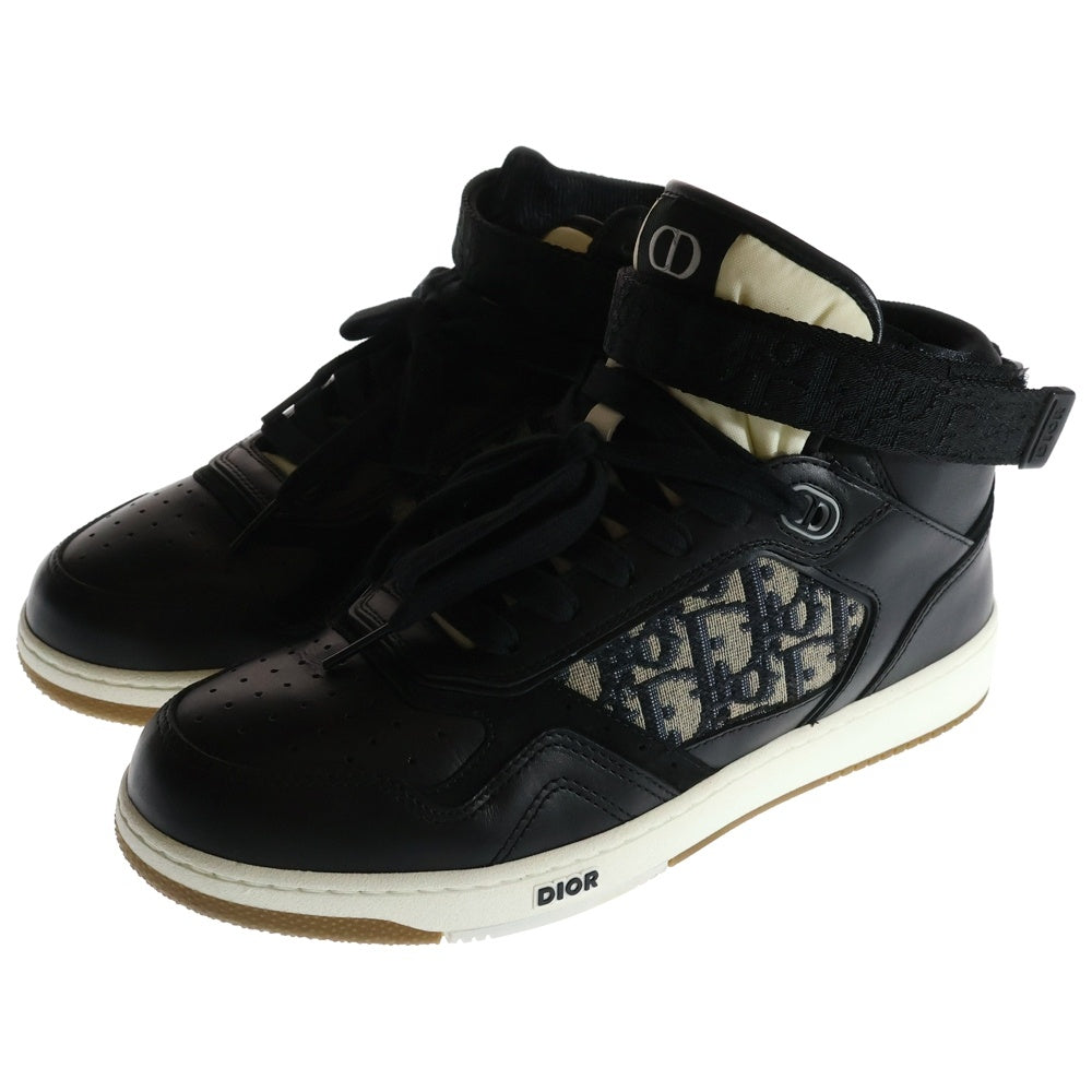 DIOR(ディオール) B27 MID-TOP オブリーク ミッドトップ ハイカットスニーカー ブラック 3SH132ZIR