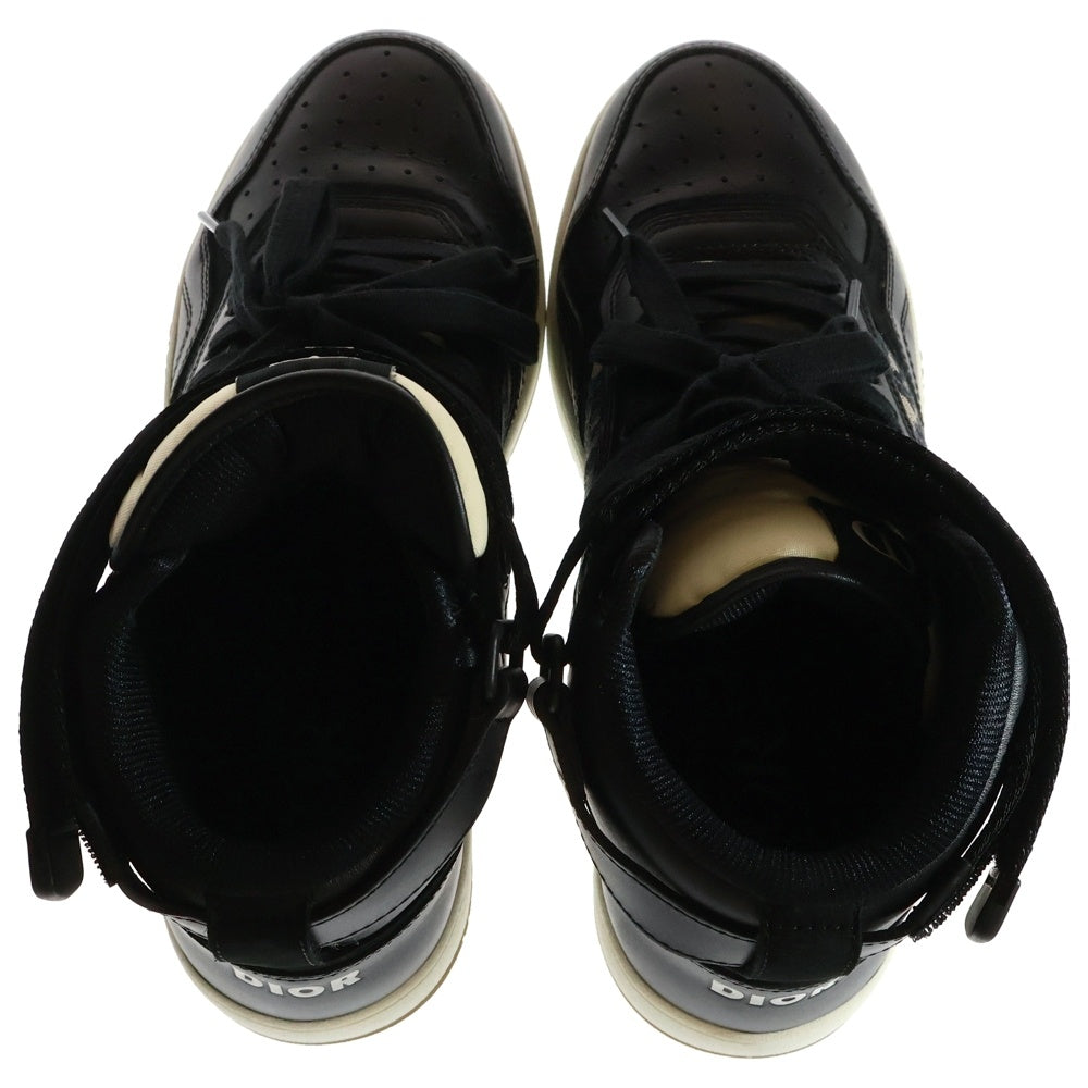 DIOR(ディオール) B27 MID-TOP オブリーク ミッドトップ ハイカットスニーカー ブラック 3SH132ZIR