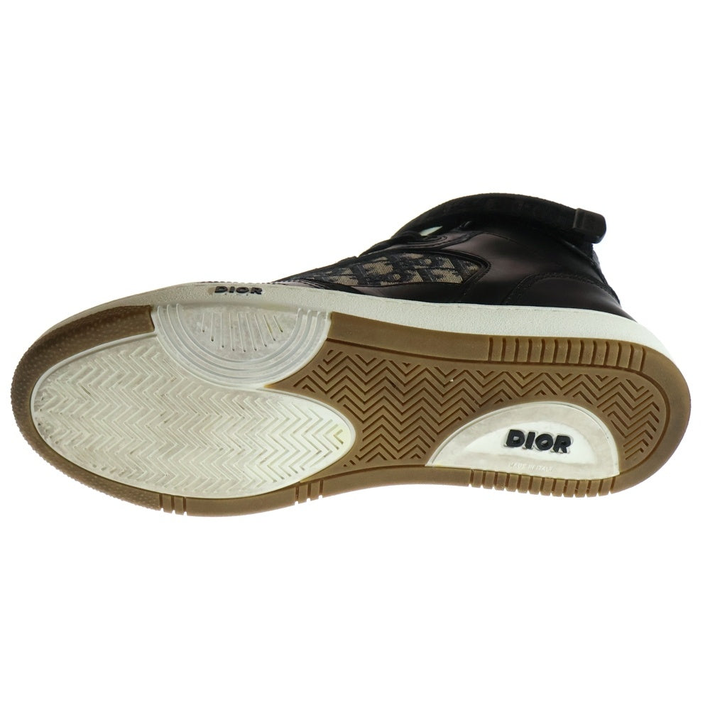 DIOR(ディオール) B27 MID-TOP オブリーク ミッドトップ ハイカットスニーカー ブラック 3SH132ZIR