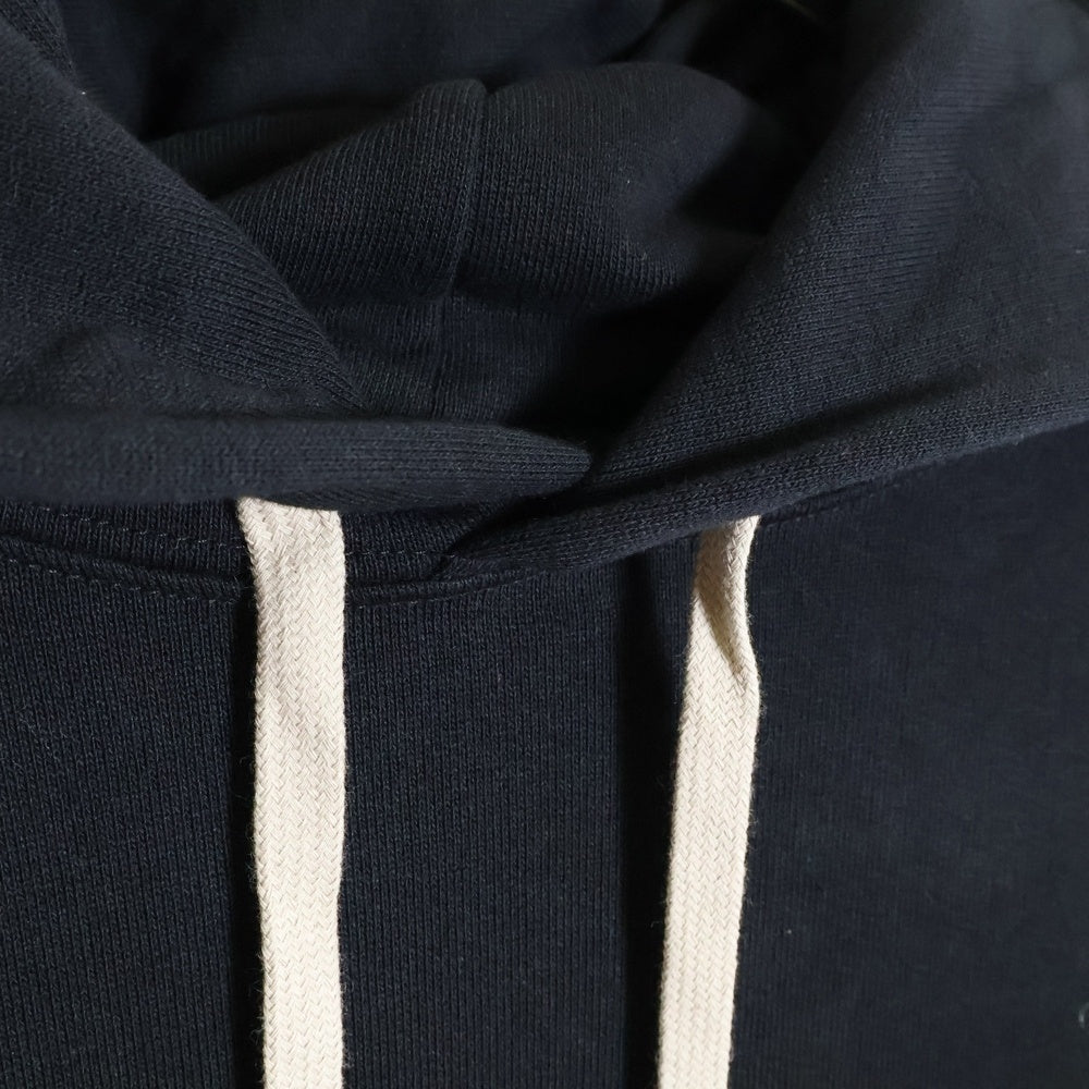 Rick Owens(リックオウエンス) 20SS ×Champion PULLOVER HOODIE バック芒星 スウェット プルオーバーパーカー ブラック CM20S0015-215232