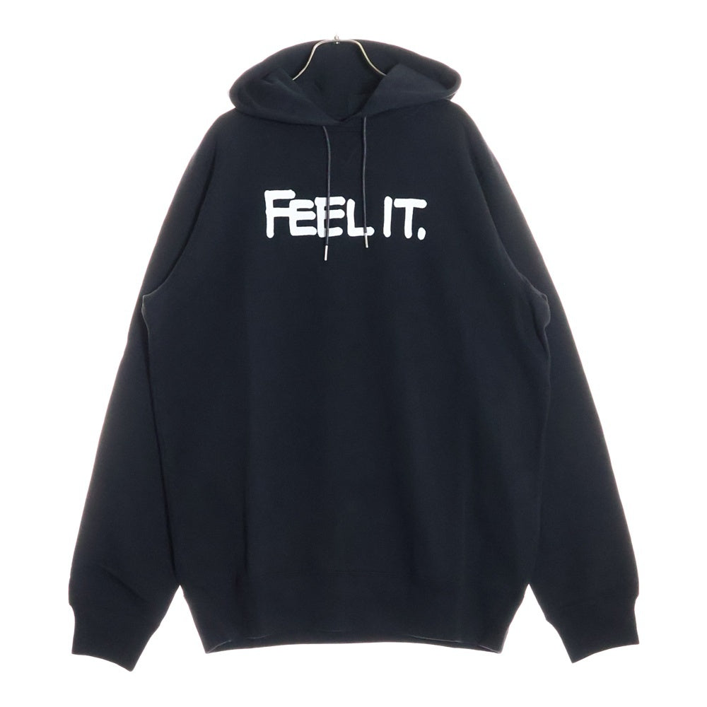 Sacai(サカイ) 21AW ERIC HAZE HOODIE エリックヘイズ フロントプリント スウェット プルオーバーパーカー ブラック 21-0305S