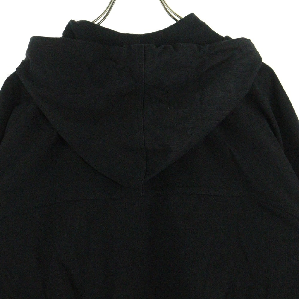 Rick Owens(リックオウエンス) 19AW WINDBREAKER ウインドブレーカー スウェット ジップアップパーカー ブラック RU19F4279-BA