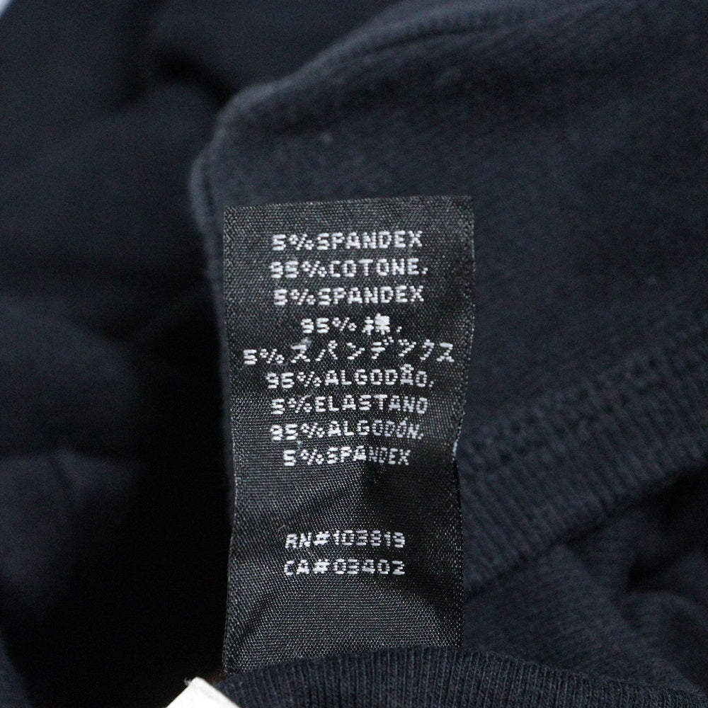 HARLEY DAVIDSON(ハーレーダビッドソン) USA製 ハーフボタン スパンコールデザイン ロゴプリント 半袖Tシャツ カットソー ブラック レディース