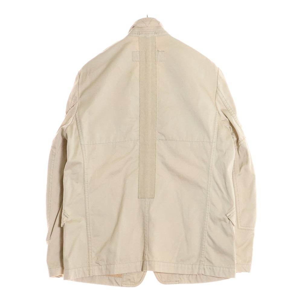 COMME des GARCONS HOMME(コムデギャルソンオム) 08SS AD2007 マルチポケット ジップアップ ワークジャケット ベージュ HA-J002
