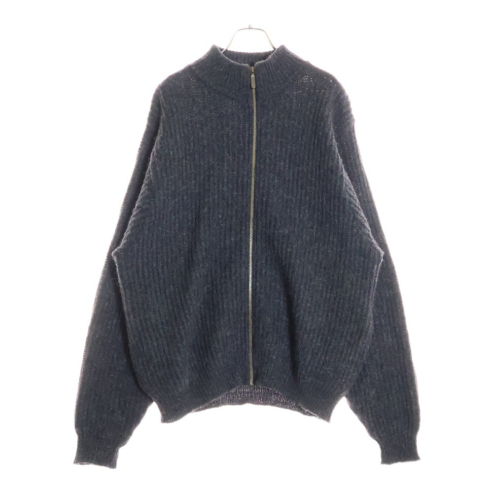 L.L.Bean(エルエルビーン) 80S VINTAGE R423 ヴィンテージ USA製 アルパカ混 ウール ドライバーズニット ジャケット グレー