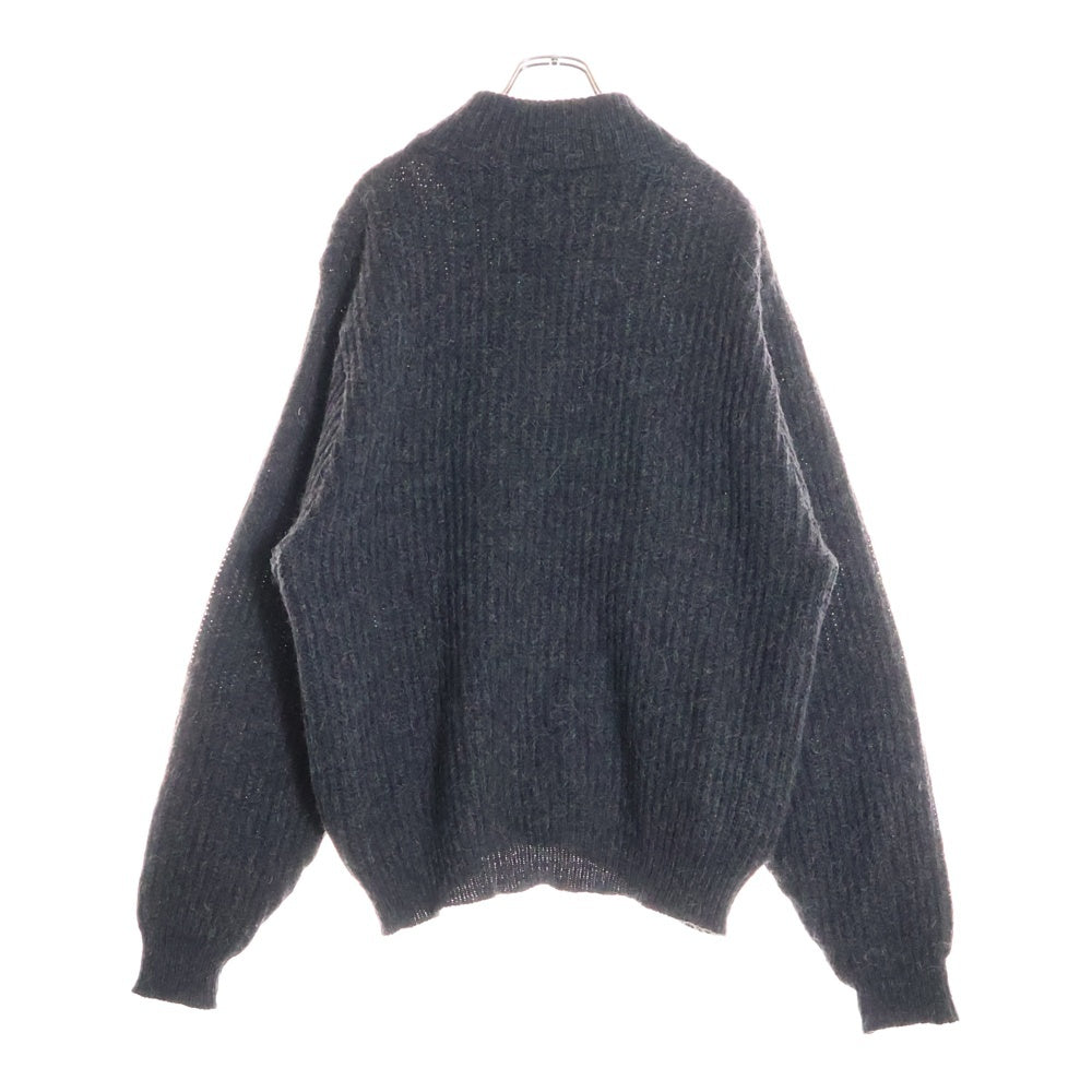L.L.Bean(エルエルビーン) 80S VINTAGE R423 ヴィンテージ USA製 アルパカ混 ウール ドライバーズニット ジャケット グレー