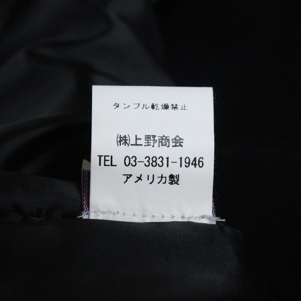 SCHOTT(ショット) 7153 U.S. 740N PEAJACKET USA製 モーターサイクル カスタムワッペン Pコート ブラック