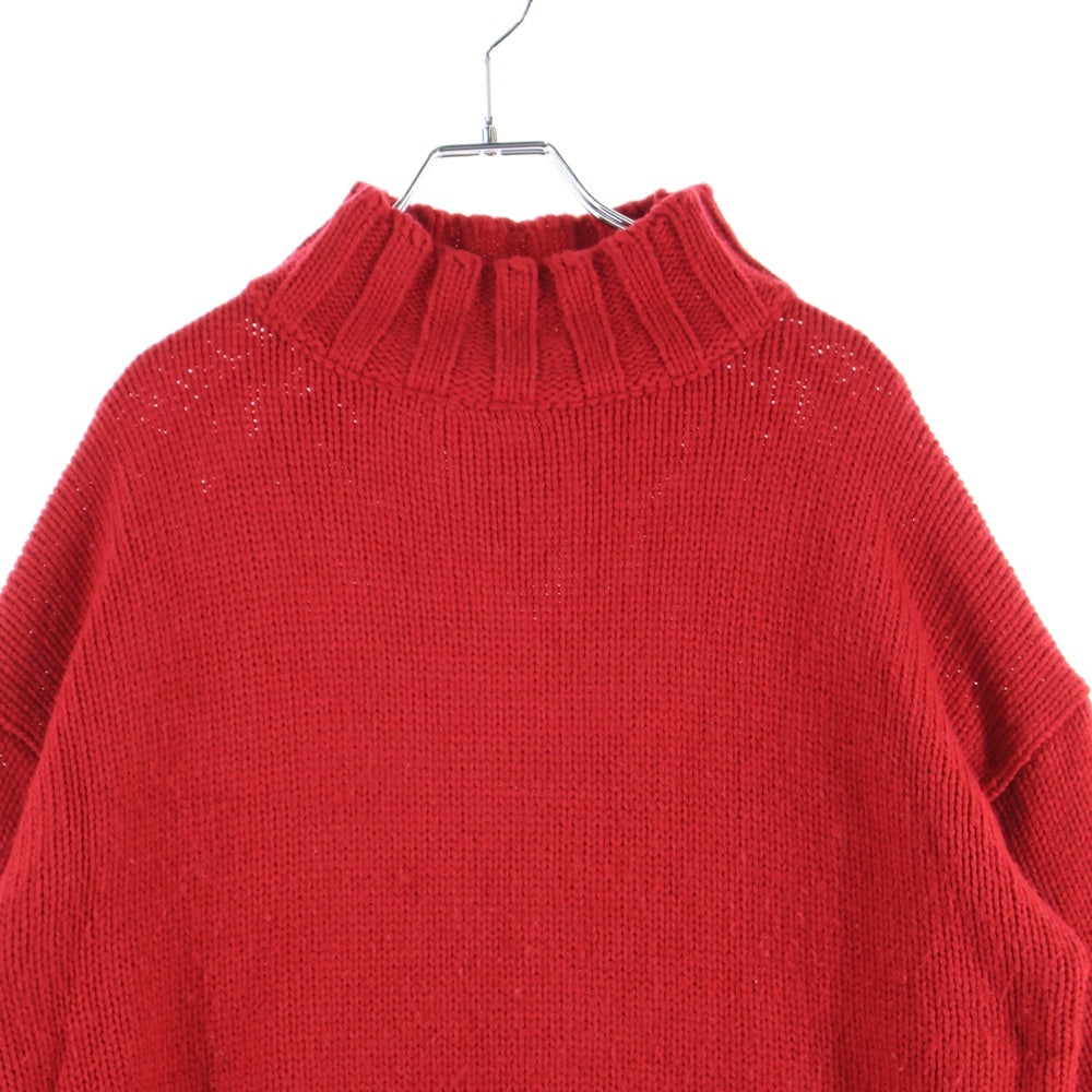 BEAMS HEART(ビームス ハート) 43-15-0785-213 ハイネック ニットセーター レッド