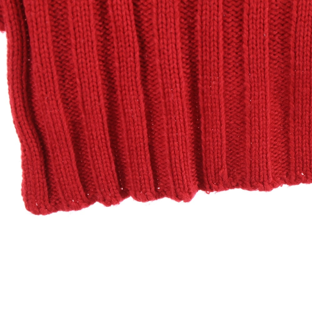 BEAMS HEART(ビームス ハート) 43-15-0785-213 ハイネック ニットセーター レッド