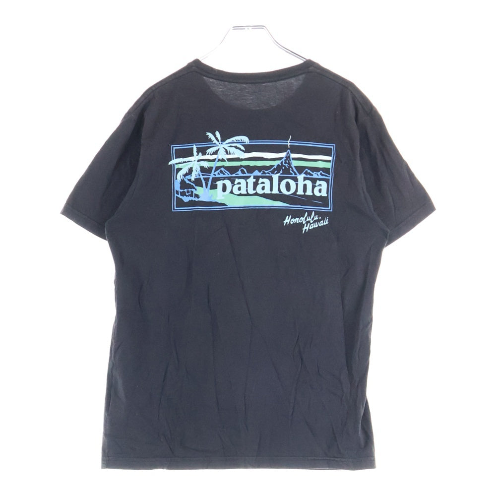 PATAGONIA(パタゴニア) STY38842FA18 ロゴプリント 半袖Tシャツ ブラック