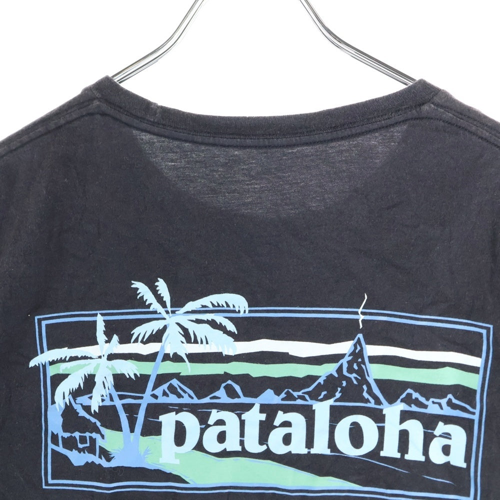 PATAGONIA(パタゴニア) STY38842FA18 ロゴプリント 半袖Tシャツ ブラック