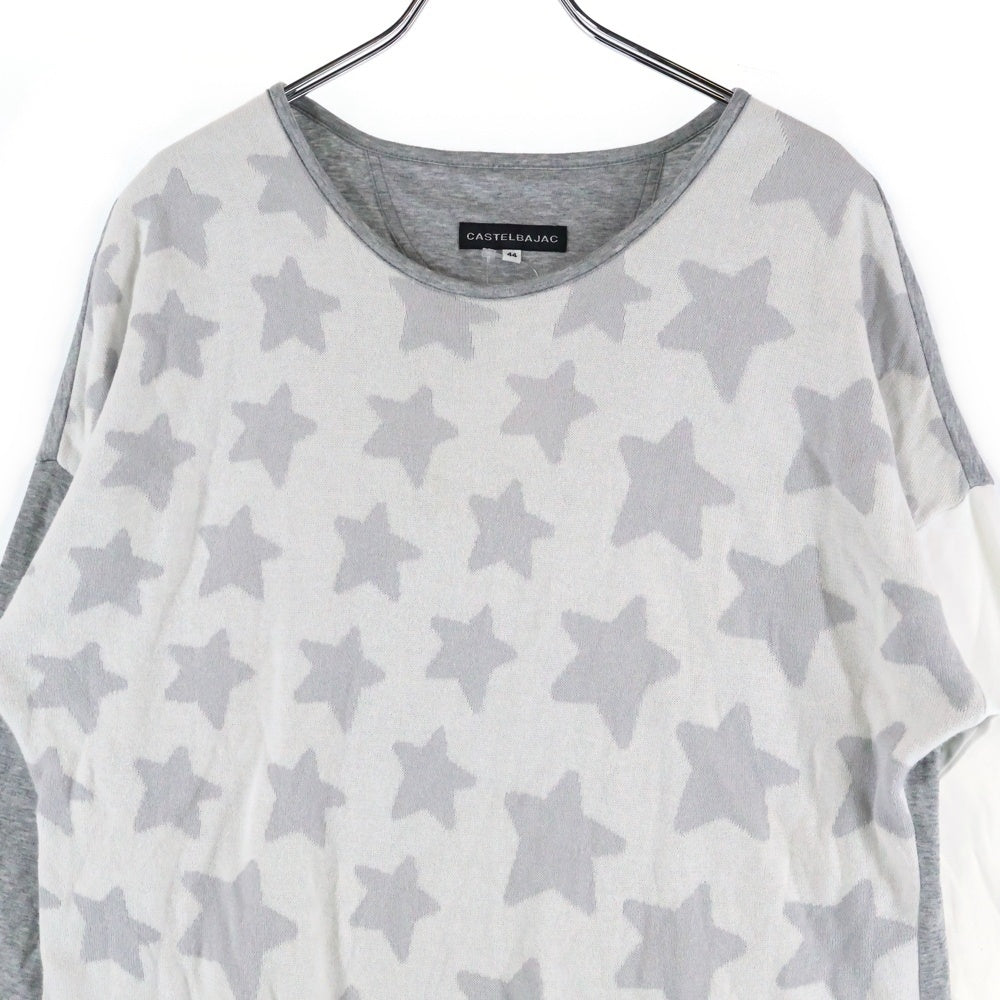 CASTELBAJAC(カステルバジャック) スターモチーフ コットンニット セーター 22470-219