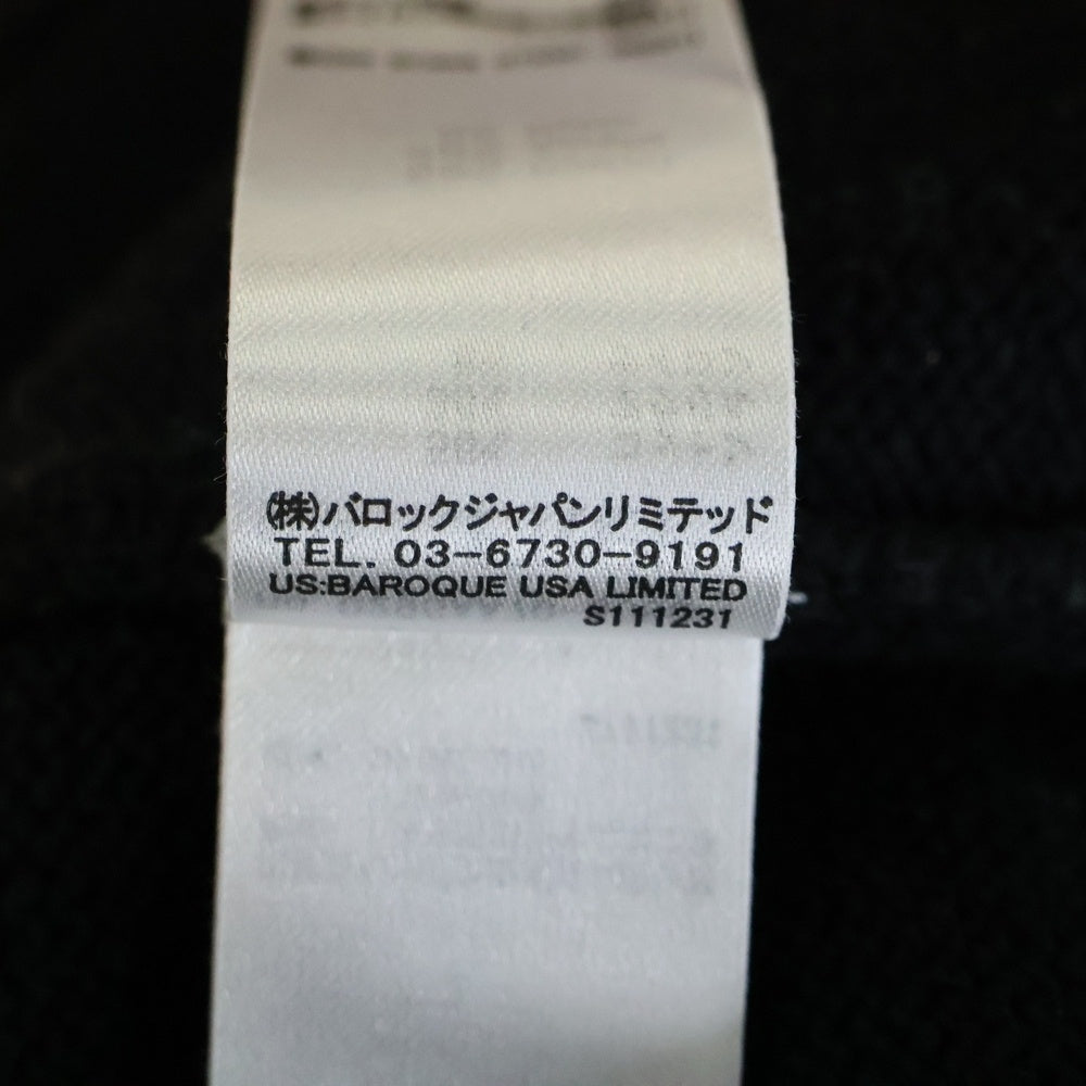 MOUSSY(マウジー) 23AW LOGO KNIT ロゴ ニットセーター ブラック レディース 029GAA70-5050