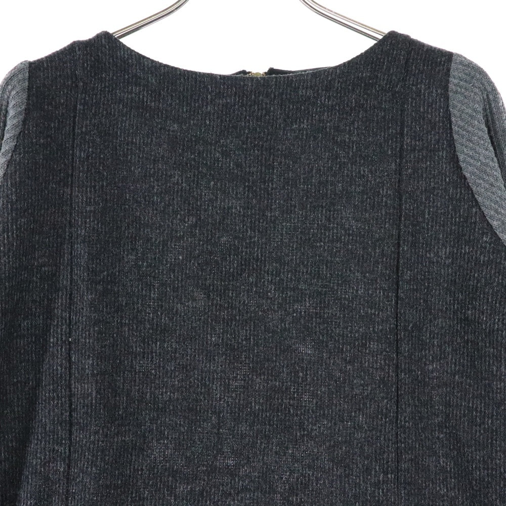 BEAMS HEART(ビームス ハート) 43-26-1354-213 ニット ワンピース ダークグレー レディース