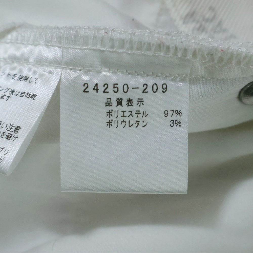 CASTELBAJAC(カステルバジャック) 総柄パンツ ホワイト 24250-209