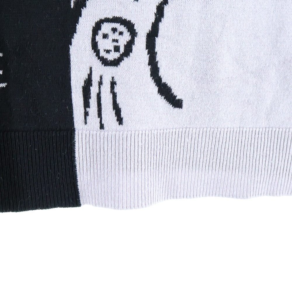 CASTELBAJAC(カステルバジャック) 24880-212 ニットセーター グレー/ブラック