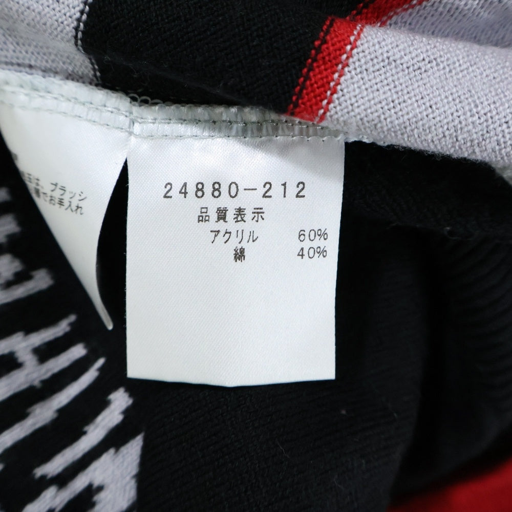 CASTELBAJAC(カステルバジャック) 24880-212 ニットセーター グレー/ブラック