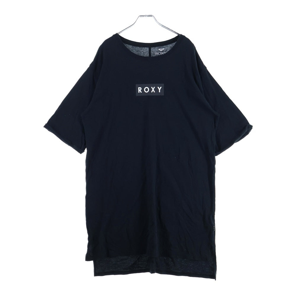 ROXY(ロキシー) ROXY ロゴ Tシャツ ワンピース ブラック レディース