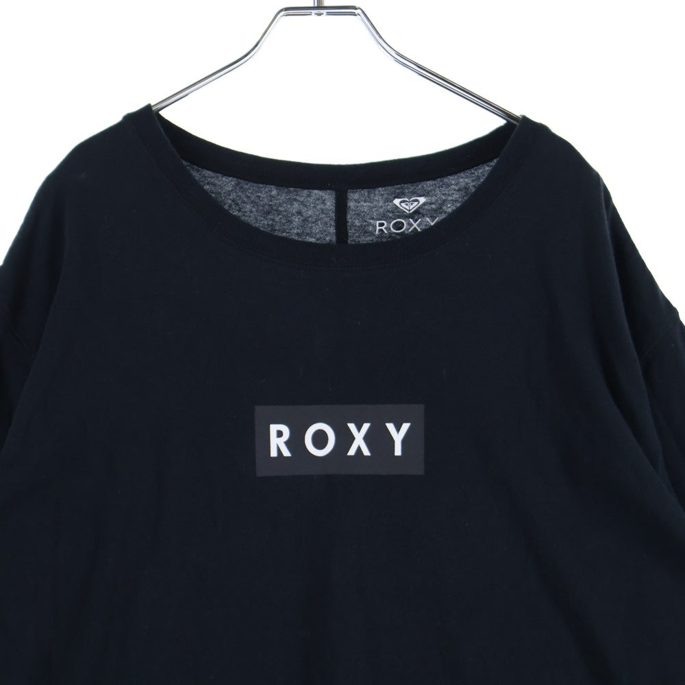 ROXY(ロキシー) ROXY ロゴ Tシャツ ワンピース ブラック レディース