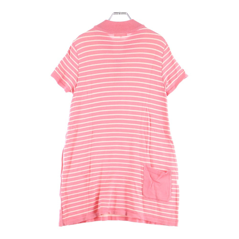 CASTELBAJAC(カステルバジャック) 24480-401 ハーフジップ ニットワンピース ピンク レディース