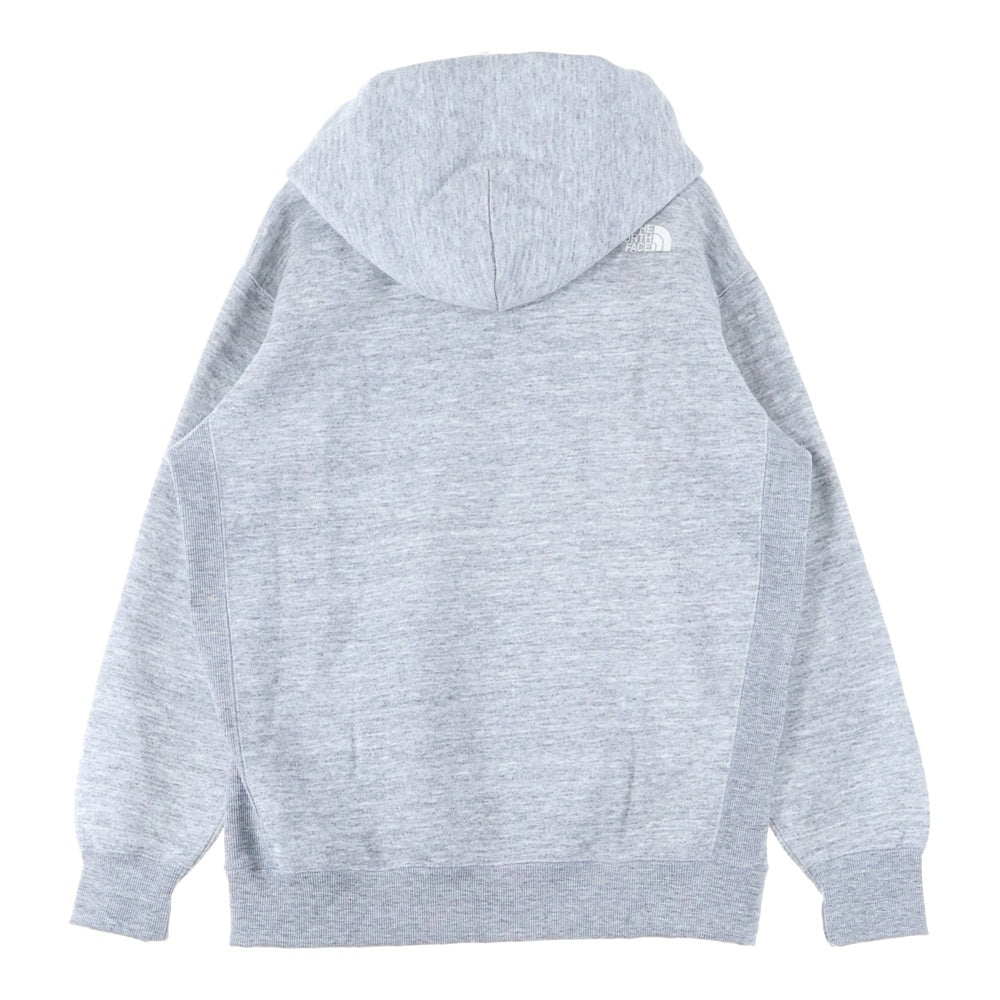 THE NORTH FACE(ザノースフェイス) NT62136 FRONT HALF DOME HOODIE ロゴプリント スウェット プルオーバーパーカー グレー