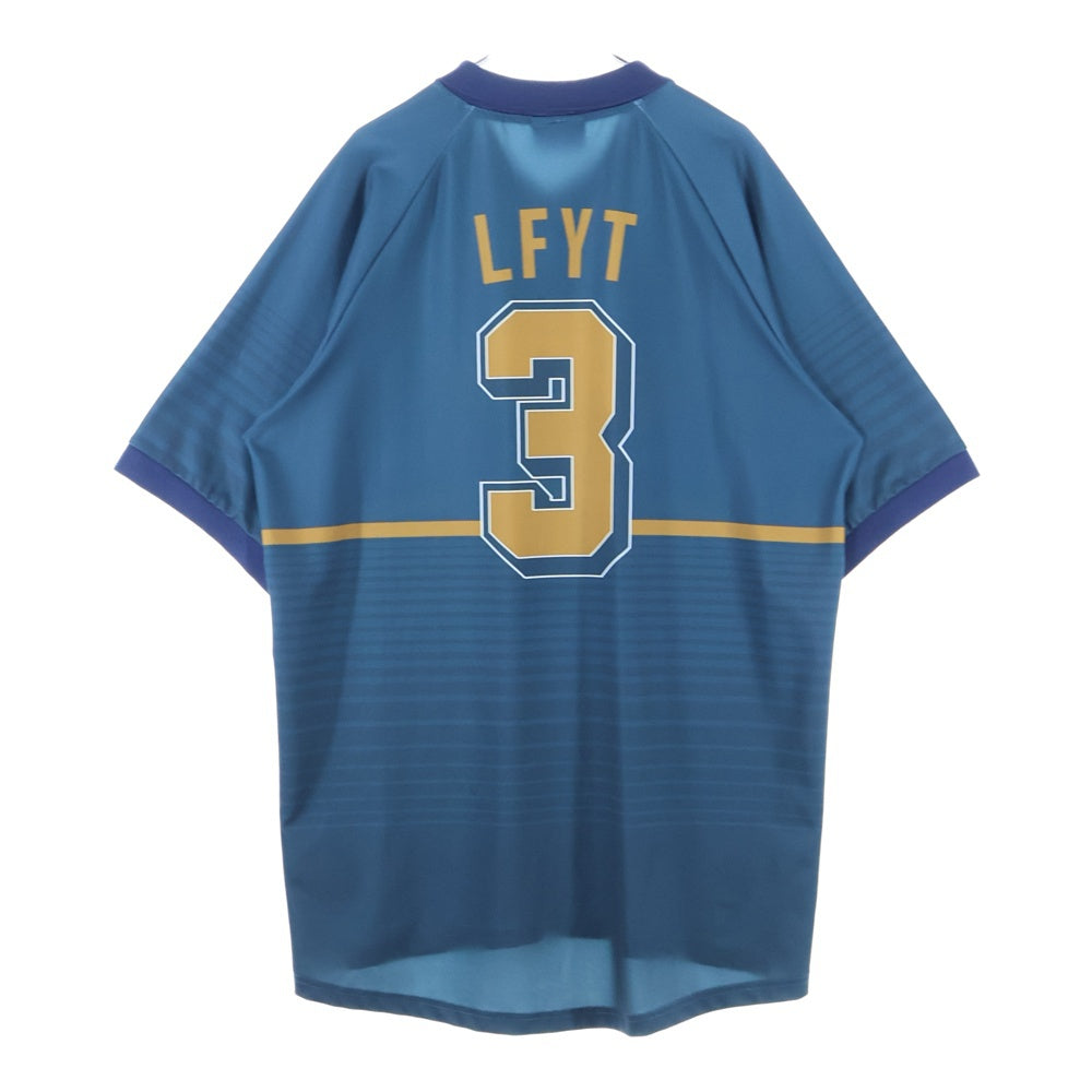 LFYT(エルエフワイティー) PLEASURE SOCCER JERSEY プレッシャー サッカー ジャージ 半袖ゲームシャツ グリーン LS240202