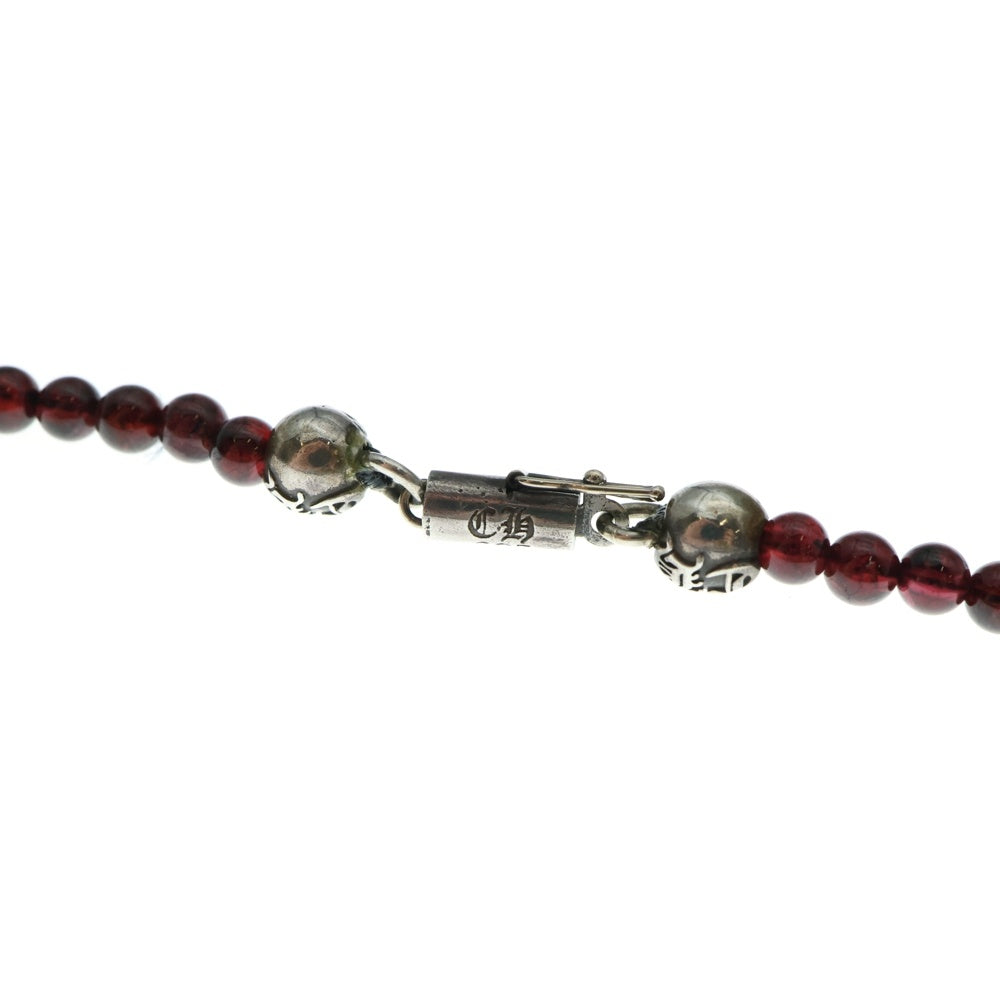 CHROME HEARTS(クロムハーツ) BEAD ビーズ ターコイズ クロスボールネックレス ブラウン