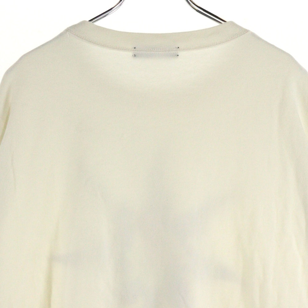 UNDERCOVER(アンダーカバー) グラフィックプリント オーバーサイズ クルーネック 半袖スウェット トレーナー アイボリー UC1B1893-1