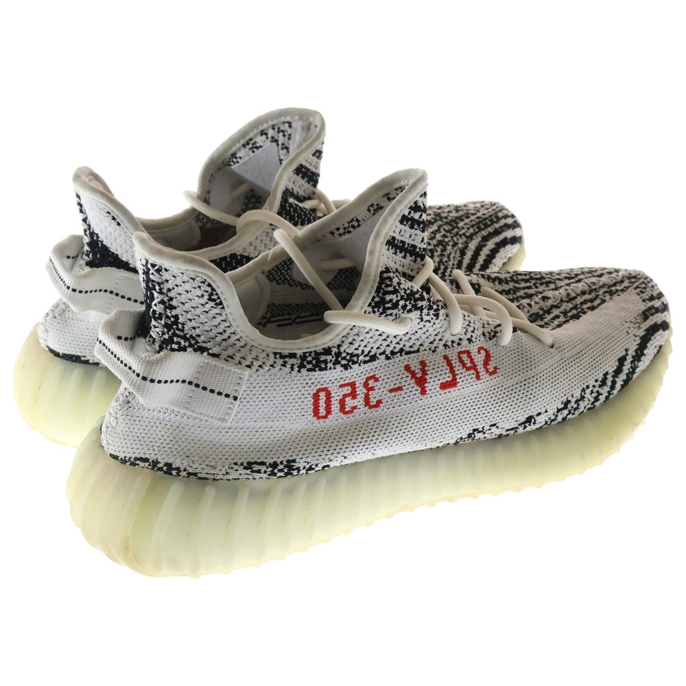 adidas(アディダス) YEEZY BOOST 350 V2 ZEBRA イージー ブースト ブイツー ゼブラ ローカットスニーカー ホワイト US12.5/30.5cm CP9654