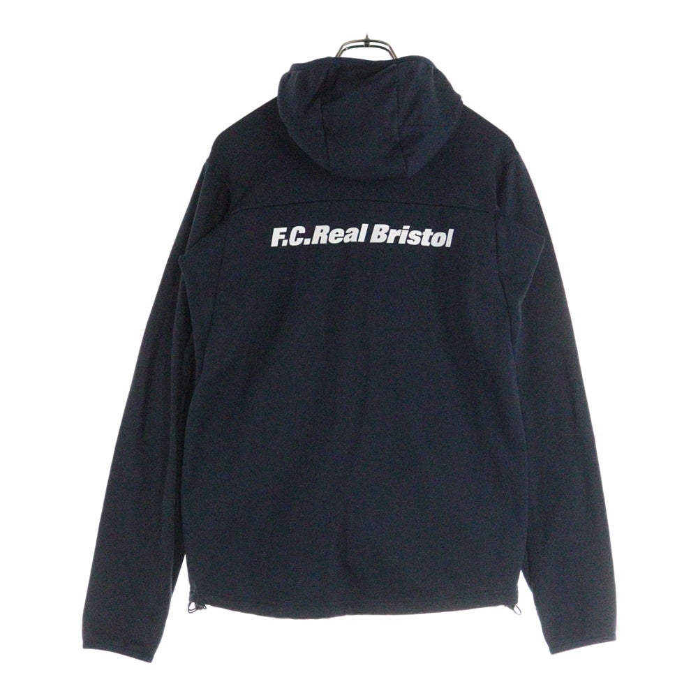 F.C.R.B./F.C.Real Bristol/FCRB(エフシーアールビー/エフシーレアルブリストル) 18AW POLARTEC FLEECE ZIP UP GAITER HOODY ポーラテック ジップアップ ゲイタージャケット FCRB-189036