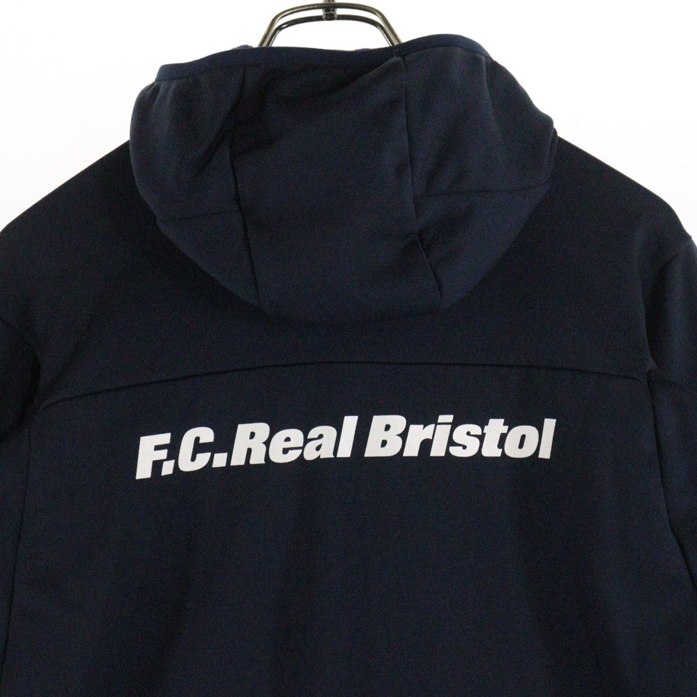 F.C.R.B./F.C.Real Bristol/FCRB(エフシーアールビー/エフシーレアルブリストル) 18AW POLARTEC FLEECE ZIP UP GAITER HOODY ポーラテック ジップアップ ゲイタージャケット FCRB-189036