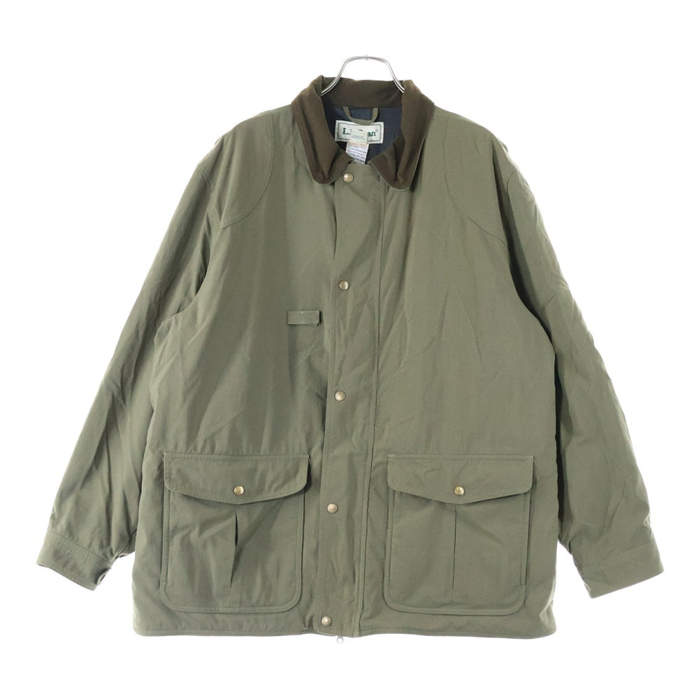 L.L.Bean(エルエルビーン) 90S VINTAGE GORE-TEX ヴィンテージ バングラデシュ製 ゴアテックス ナイロン ハンティングジャケット カーキ OMA14