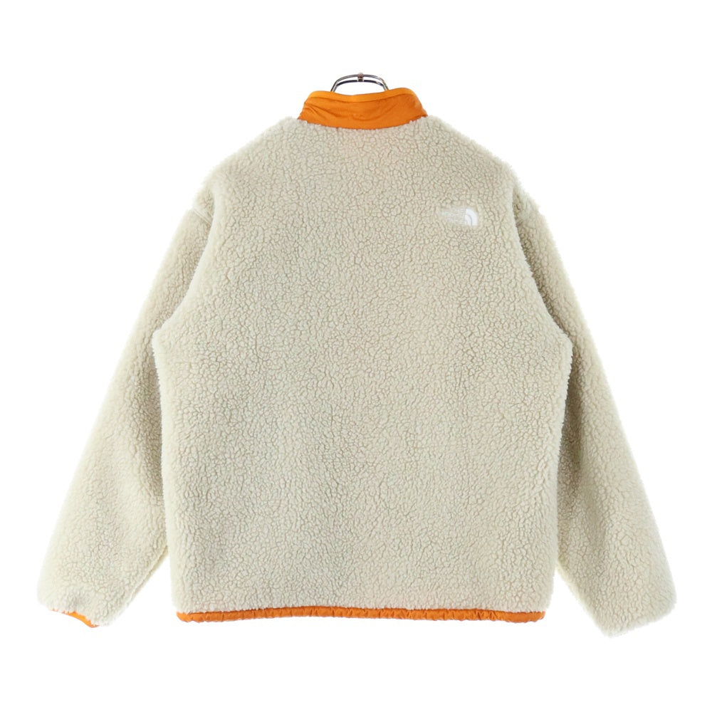 THE NORTH FACE(ザノースフェイス) Reversible Extreme Pile Jacket リバーシブル エクストリームパイルジャケット フリース ベージュ/オレンジ NP72333