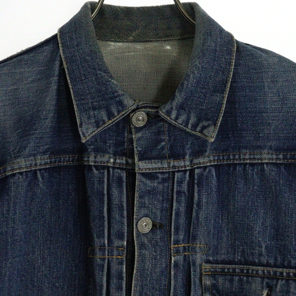 Levi's(リーバイス) 50S VINTAGE 506XX 1st ボタン裏ツメ スライドバックル ファースト ヴィンテージ デニムジャケット インディゴ