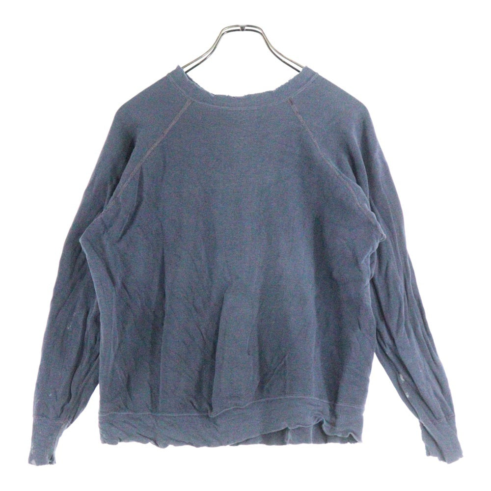 VINTAGE(ヴィンテージ) 60S VINTAGE US NAVY GREAT LAKES ユーエス ネイビー ラグラン ヴィンテージ スウェットトレーナー ブルー