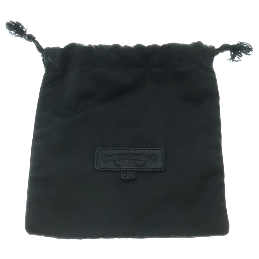 CHROME HEARTS(クロムハーツ) ZPR CHNG PURSE2 チェンジパース #2ダガージップコインケース レザー ブラック