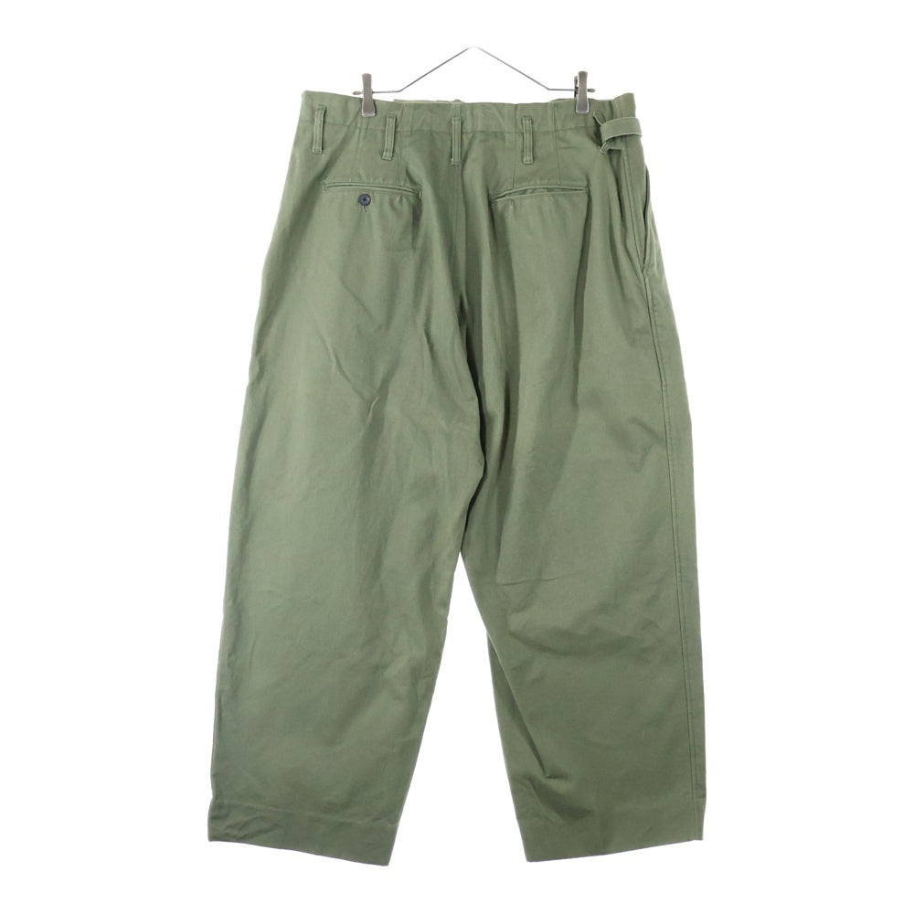 ESSSAY(エッセイ) ESSSAY(エッセイ)20AW P-3 SHIN HAKAMA SLACKS ハカマ スラックス パンツ カーキー ES11P-03