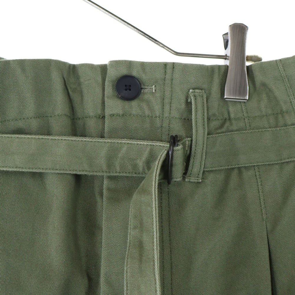 ESSSAY(エッセイ) ESSSAY(エッセイ)20AW P-3 SHIN HAKAMA SLACKS ハカマ スラックス パンツ カーキー ES11P-03
