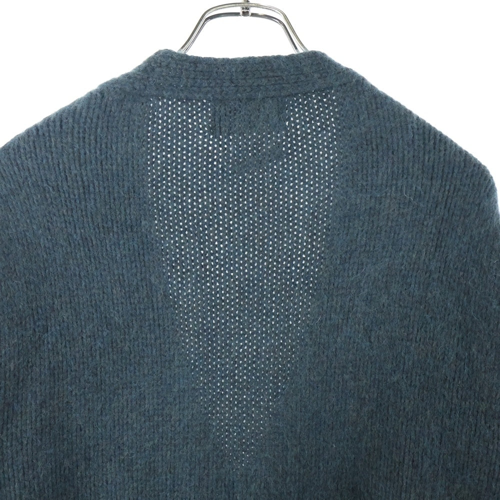 YOAK(ヨーク) 21AW CONNECTING CARDIGAN コネクティング Vネック カーディガン YK21AW0295S ブルー