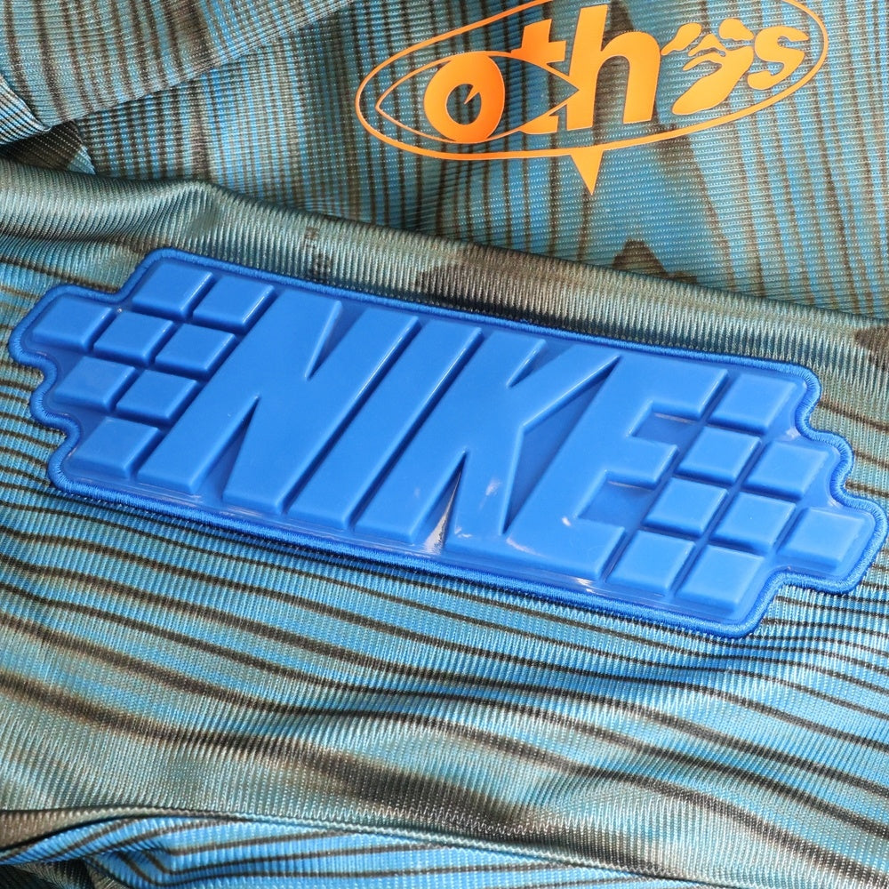 OFF-WHITE(オフホワイト) 22AW ×NIKE AS NRG JERSEY IMPERIAL BLUE エーエス エヌアールジー ジャージ インペリアル モックネック長袖Tシャツ カットソー ゲームシャツ DN1701-411