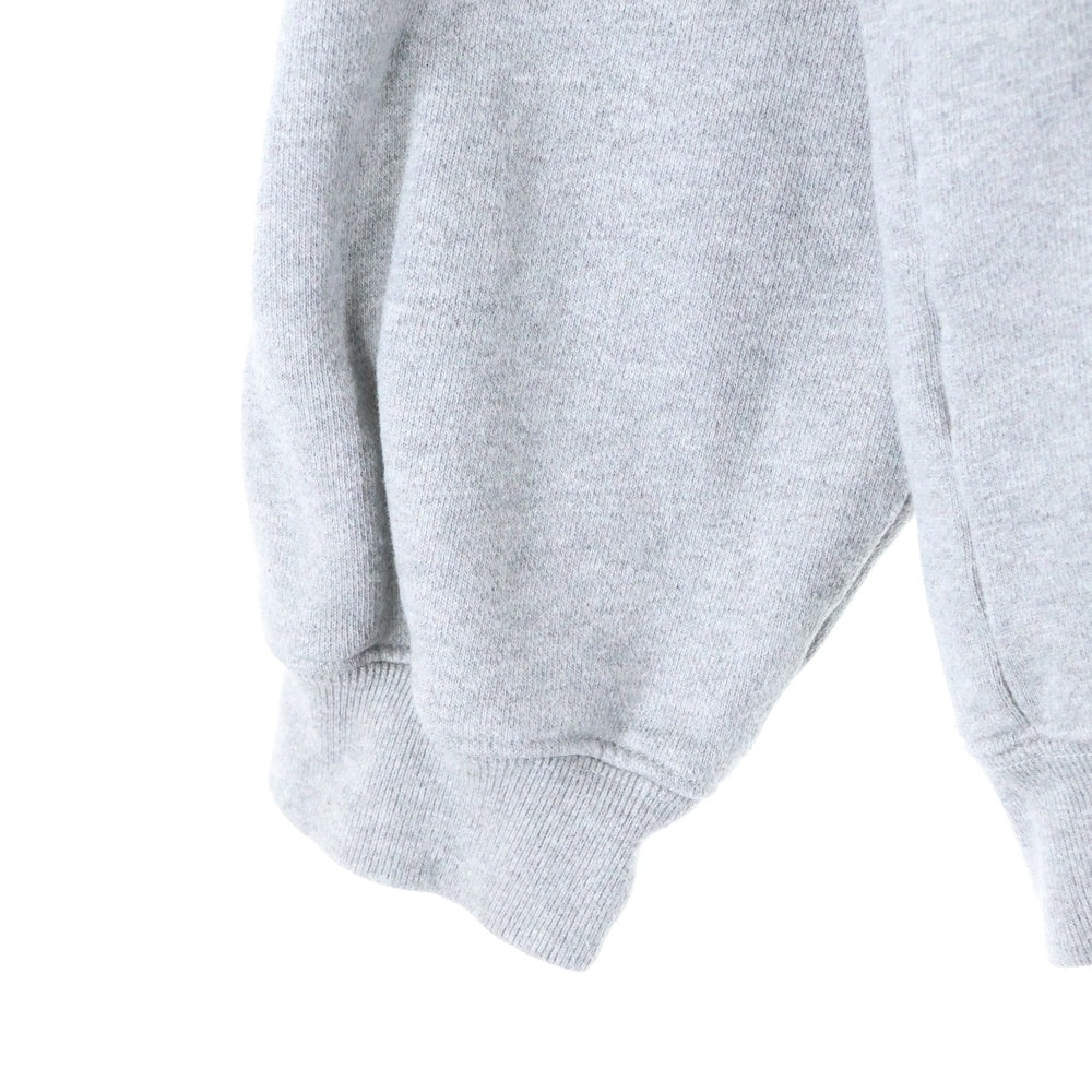 VETEMENTS(ヴェトモン) 19AW INVERTED LOGO SWEATSHIRT インバーテッド ロゴ クルーネックスウェットトレーナー グレー UAH20TR726