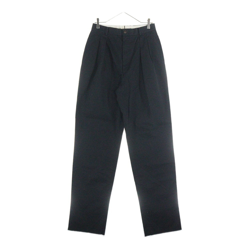 NEAT(ニート) PONTOGLIO CORDUROY NEAT CHINO ポンゴリオコーデュロイ 2タックチノパンツ ブラック 23-02NC
